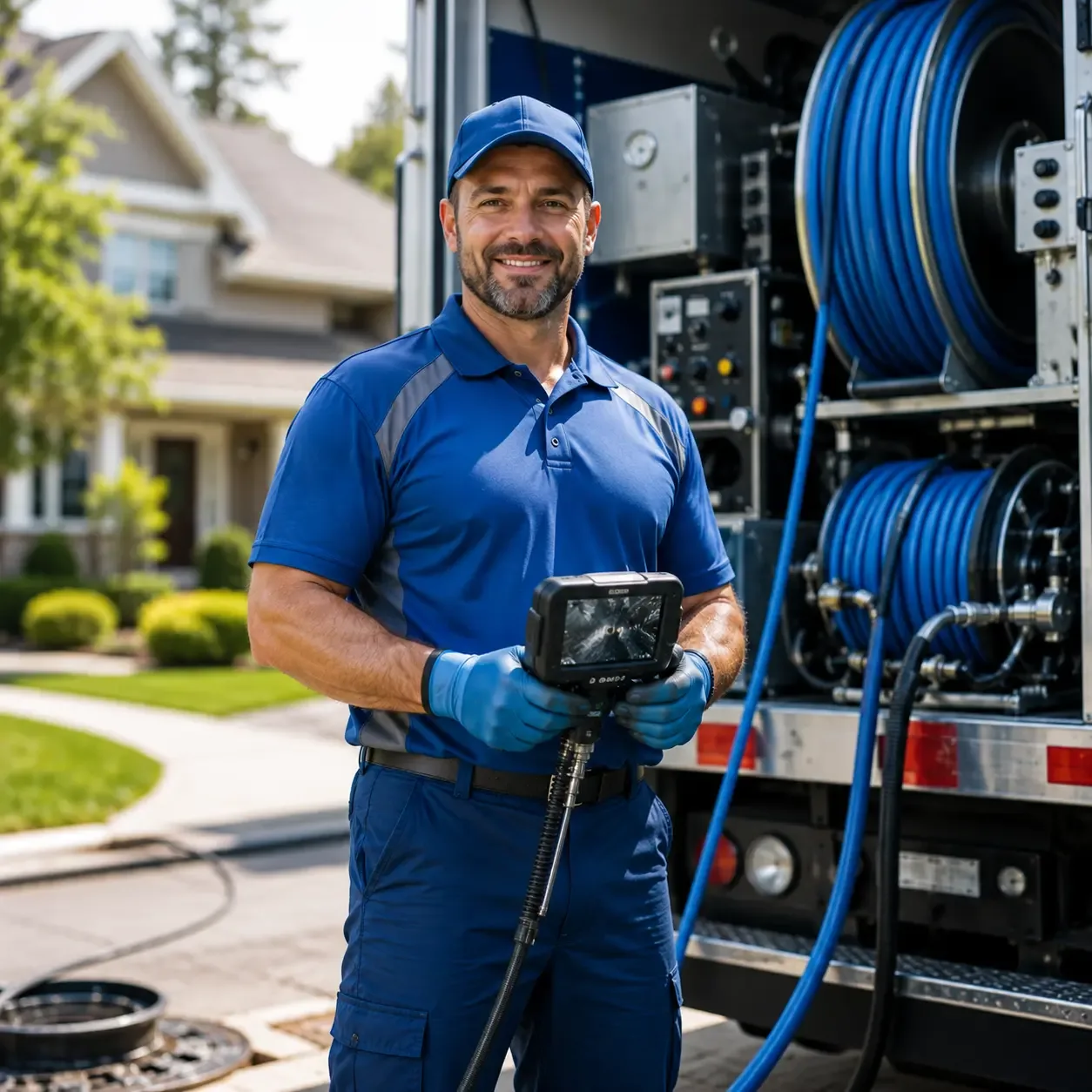 Local outdoor drain cleaning specialists in Pentress, WV